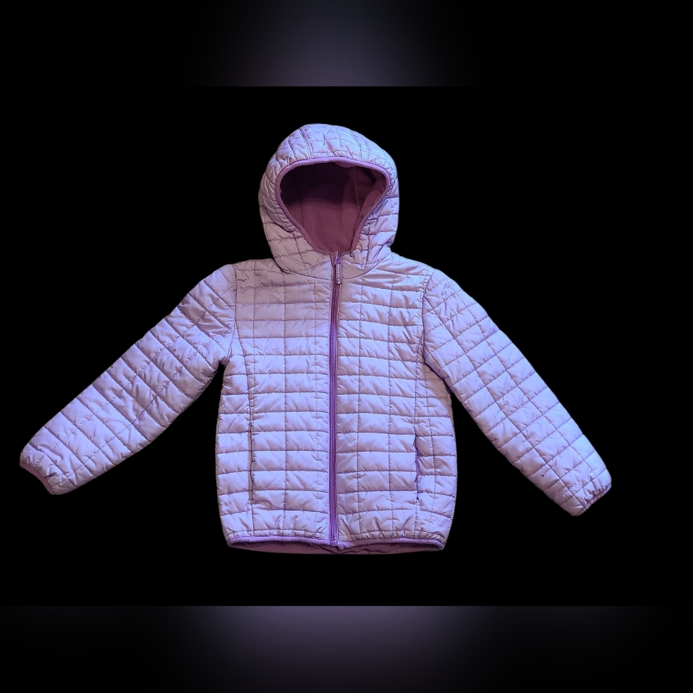 Cat & Jack size S Purple Puffer Jacket for Kids